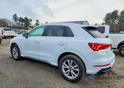 2021 Audi Q3 Premium Plus S Line 45 z USA, uszkodzony, nr VIN WA1EECF35M1051935
